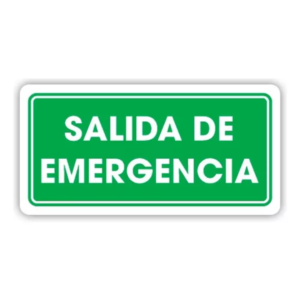 SEÑAL SALIDA EMERGENCIA