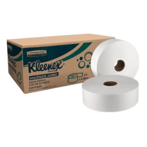 HIGIENICO JUMBO 600 M HOJA DOBLE KLEENEX