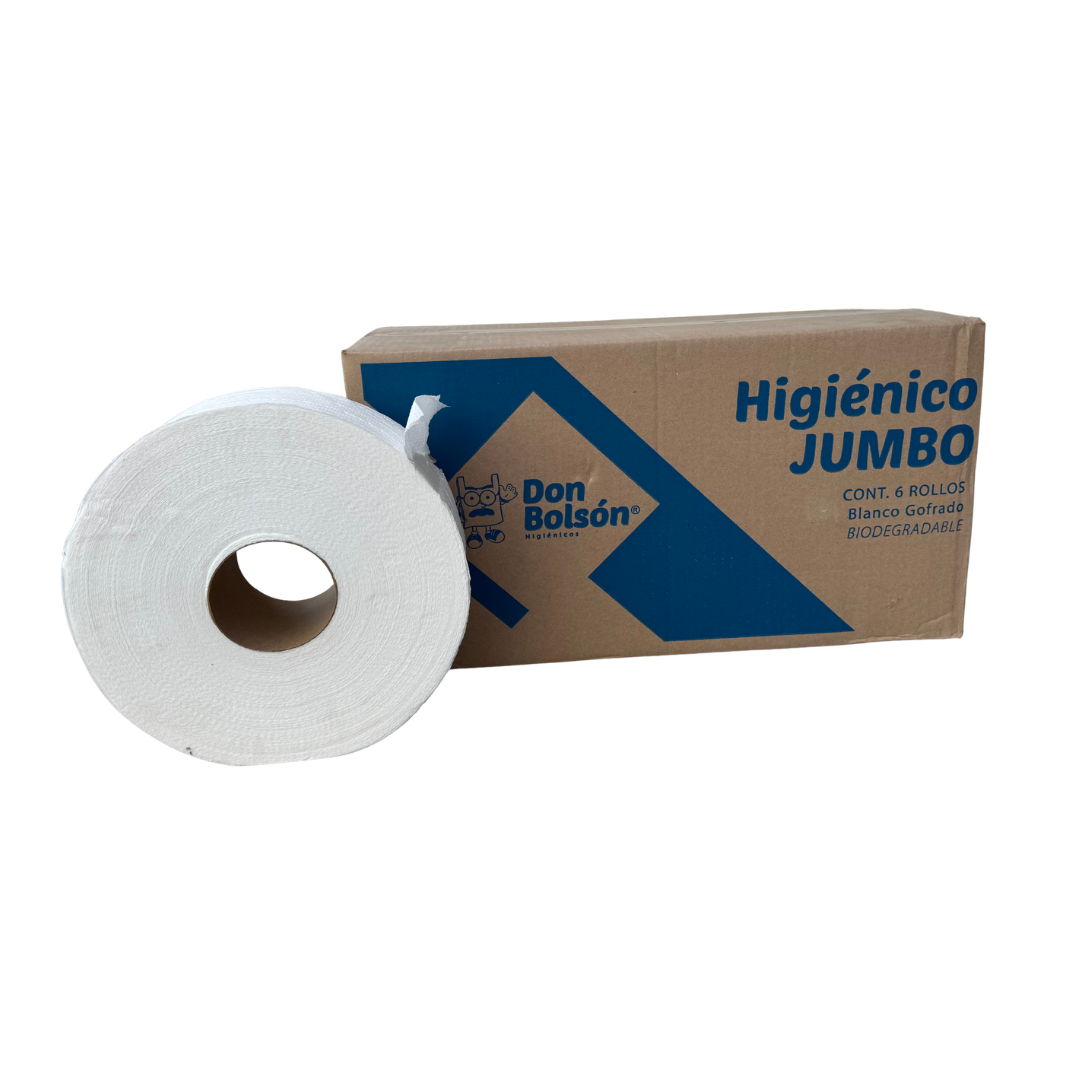 HIGIENICO JUMBO DON BOLSON 260 M C/6 ROLLOS